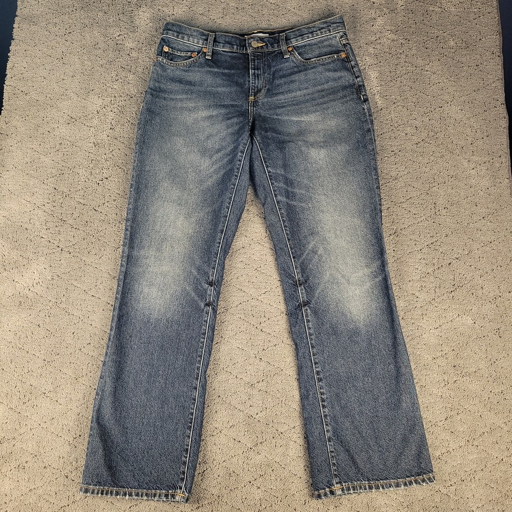 Lucky Jeans Womens 10 Blue Easy Rider Boot Mid Rise Bootcut Medium Wash Denim